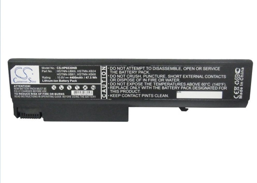 Аккумулятор CameronSino CS-HP6530NB для ноутбука HP Compaq 6500b, 10.8В, 4400 мАч, Li-ion, черный