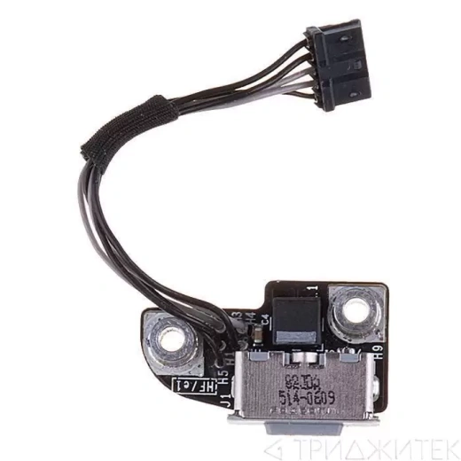 Разъем питания MagSafe со шлейфом для ноутбука Apple MacBook Pro 13 15 17 A1278 2008, A1286 2008, A1297 2009-2011