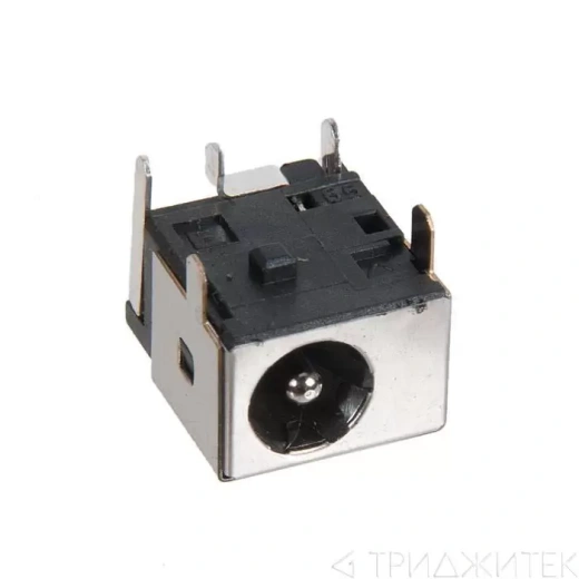 Разъем питания для ноутбука Asus R2, S121, DC POWER JACK 3P 1.65 DIP SINGATRON 2DC-G026-I09