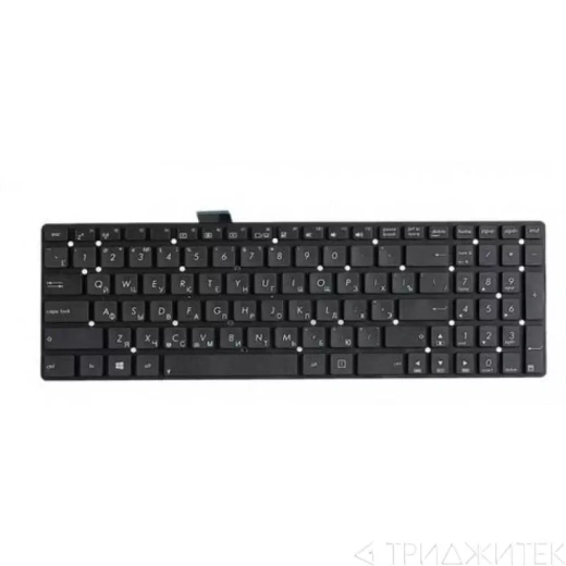 Клавиатура для ноутбука Asus K55, K75Vj чёрная
