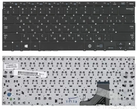 Клавиатура для ноутбука Samsung NP535U3C 535U3C