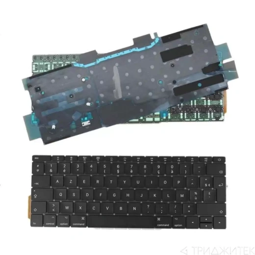 Клавиатура для ноутбука Apple Macbook 13" A1708, черная