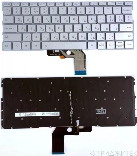 Клавиатура для ноутбука Xiaomi Air 13.3, серая