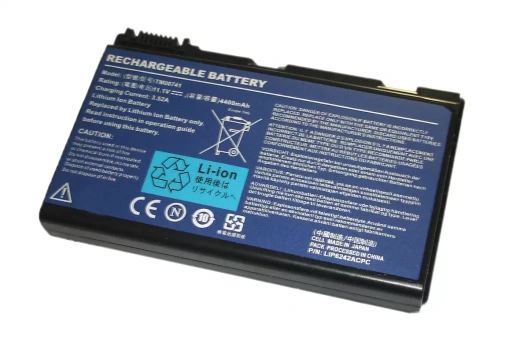 Аккумулятор для ноутбука Acer TravelMate TM00741, tm00751, GRAPE32, TravelMate 7520, 7520g 4400-5200 мАч, 10.8-11.34В