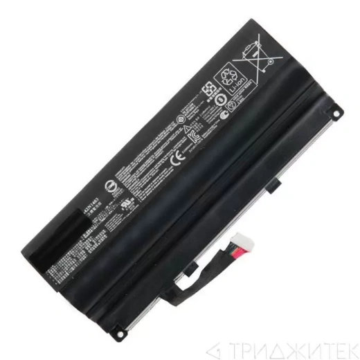 Аккумулятор для ноутбука Asus ROG G751, G751JL, G751JM, G751JT, G751JY, 5200 мАч 15B