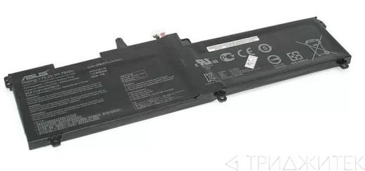 Аккумулятор (акб, батарея) C41N1541 для ноутбукa Asus Rog GL702V 15.2 В, 5000 мАч (оригинал)