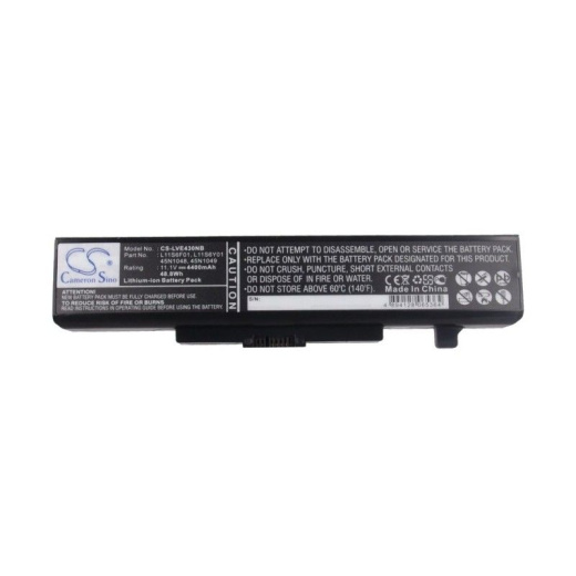Аккумулятор CameronSino CS-LVE430NB для ноутбука Lenovo ThinkPad Edge E43A, ThinkPad Edge E43G, 11.1В, 4400 мАч, 48.84 Вт, Li-ion, черный