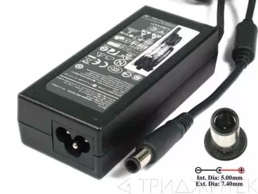 Блок питания (зарядное) для ноутбука Dell 19.5 В, 3.34 А, 65 Вт (оригинал)