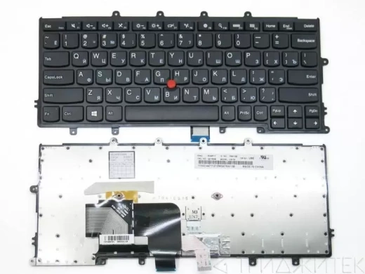 Клавиатура для ноутбука Lenovo ThinkPad X280 X390 X395, с подсветкой