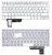 Клавиатура для ноутбука Asus S201, S201E. X201, X201E, белая