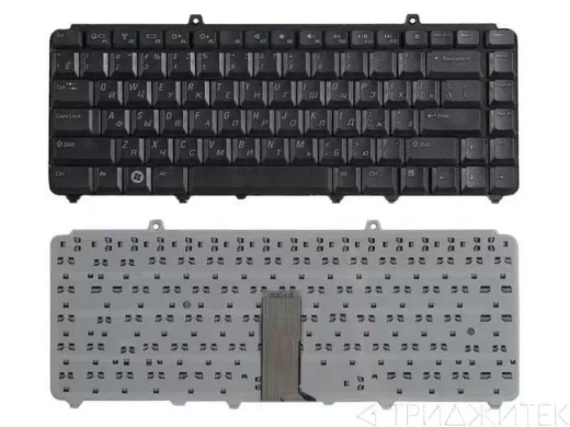 Клавиатура для ноутбука Dell Inspiron 1420, 1525, 1540, 1545, черная