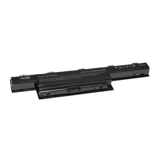Аккумулятор (акб, батарея) TopON TOP-AC5551 для ноутбуков Acer 11.1 В, 4400 мАч