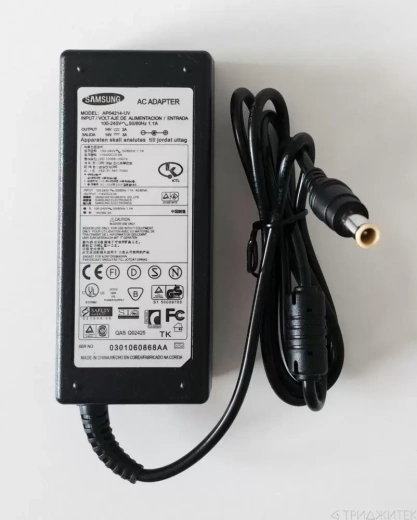 Блок питания для монитора Samsung 14V 3A 42W 6.5x4.4, без сетевого кабеля