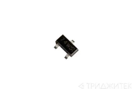 2 диода шоттки BAS70-04,215 70V 0.07A 0.41V