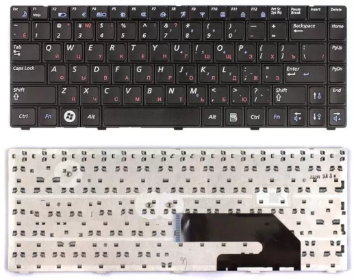 Клавиатура для ноутбука Samsung X418, X420, черная