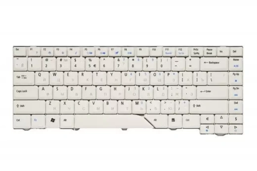 Клавиатура для Acer Aspire 4220/4310/4315/4520/4710/4720/4920/5220/5310/5315/5520/5710/5920 RU, White