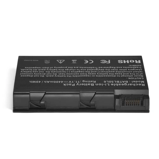 Аккумулятор (батарея) BATBL50L4, LIP8211CMPC для ноутбука Acer Aspire 3690, 5110, 5680 TravelMate 2490, 3900, 4200 Series 11.1В, 4400мАч