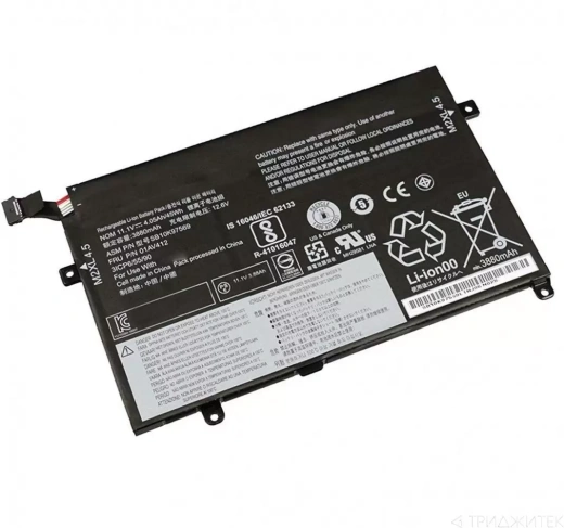 Аккумулятор для ноутбука Lenovo ThinkPad Edge E470, 45Втч, 11.1B (оригинал)
