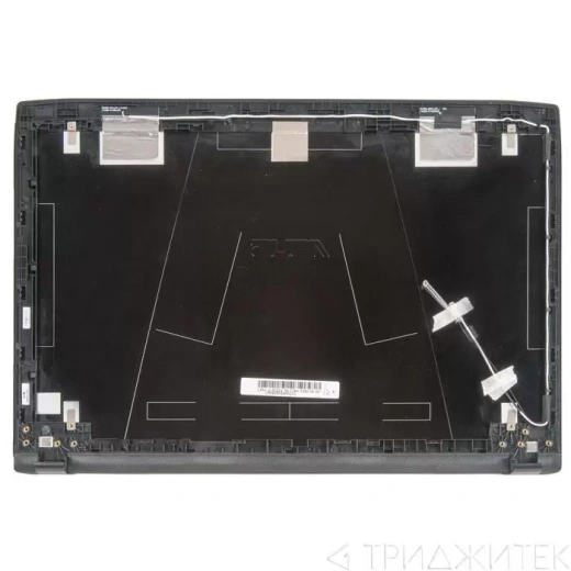 Задняя крышка матрицы для ноутбука Asus GL502 черный металлическая для модели ноутбука без тача 13NB0F05AM0101