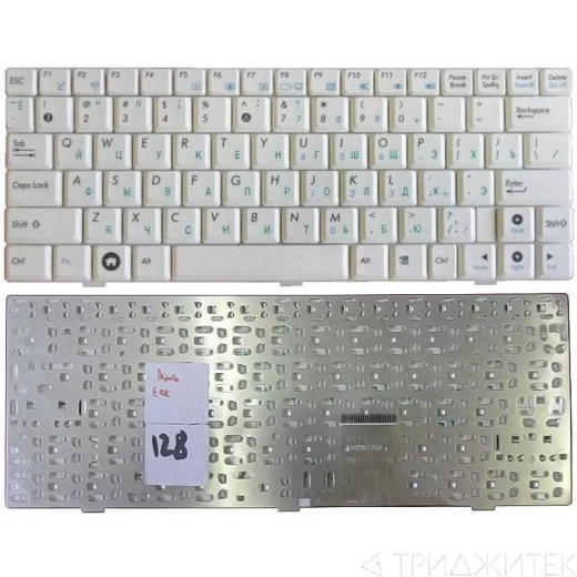 Клавиатура для ноутбука Asus EEE PC 1000, 1000H чёрная