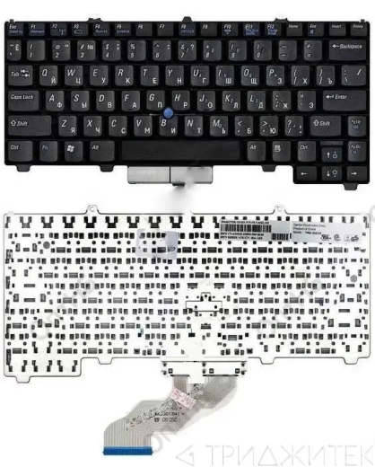 Клавиатура для ноутбука Dell Latitude D410, NSK-D4M01 черная