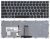 Клавиатура для ноутбука Lenovo IdeaPad Flex 2-14, G40-30, G40-70 чёрная, рамка серебряная, с подсветкой