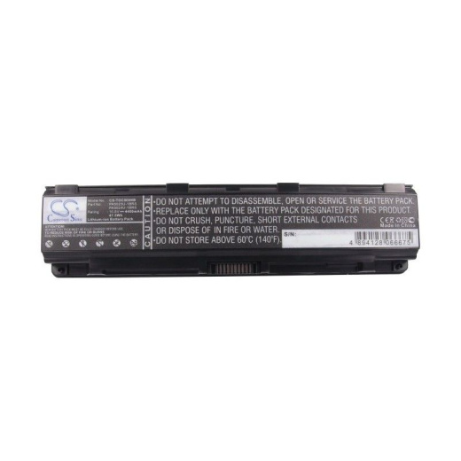 Аккумулятор CameronSino CS-TOC800NB для ноутбука Toshiba Dynabook Qosmio T752, T752/T, 10.8В, 4400 мАч, 47.52 Вт, Li-ion, черный