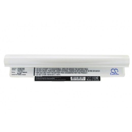 Аккумулятор CameronSino CS-SNC10HB для ноутбука Samsung N110 (black), NP-N110, 11.1В, 7800 мАч, Li-ion, белый