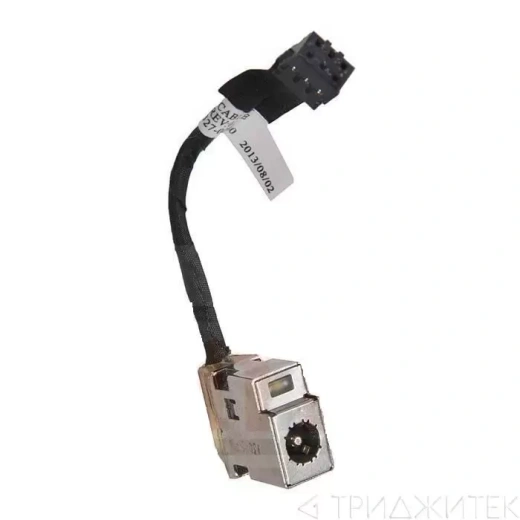 Разъем питания для ноутбука HP Pavilion 14, Chromebook 14-C050NR, 14-B109WM с кабелем
