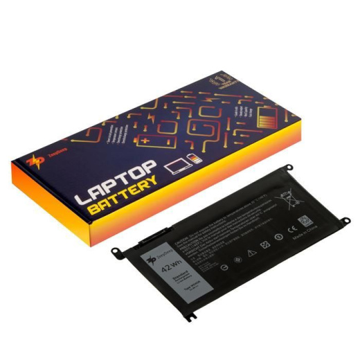 Аккумулятор (батарея) ZeepDeep Energy 0WDX0R для ноутбука Dell Inspiron 15-5538, 15-5570, Vostro 15-5568, 13MF PRO-D1508TS, 13MF PRO-D1708TS, Inspiron 13 7368, 14-5488, 14-7460, Vostro 15-3583-D1525S, 42Вт, 3500мАч, 11.4В