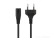 Сетевой кабель CAB58 EURO pin (m) - 2pin (m) (1, 5м), черный (Vixion)