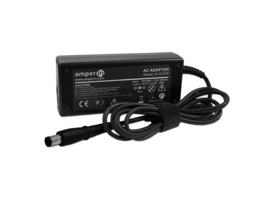 Блок питания (сетевой адаптер) Amperin AI-DL65B для ноутбука Dell 19.5В, 3.34A, 8pin