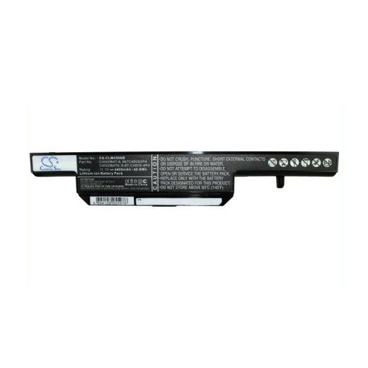 Аккумулятор CameronSino CS-CLM450NB для ноутбука Schenker mySN XESIA E500, 11.1В, 4400 мАч, 48.84 Вт, Li-ion, черный