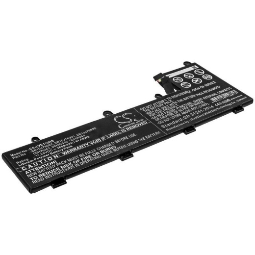 Аккумулятор CameronSino CS-LVE110NB для ноутбука Lenovo ThinkPad 11e Chromebook, 11.25В, 3650 мАч, 41.06 Вт, Li-Polymer, черный