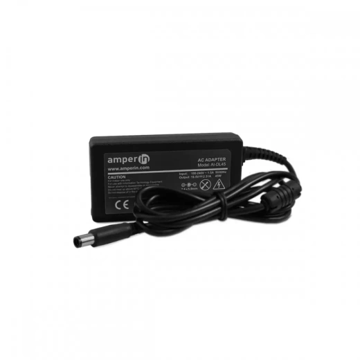 Блок питания (зарядное) Amperin AI-DL45 для ноутбуков Dell, 19.5 В, 2.31 А, 45 Вт, 7.4pin