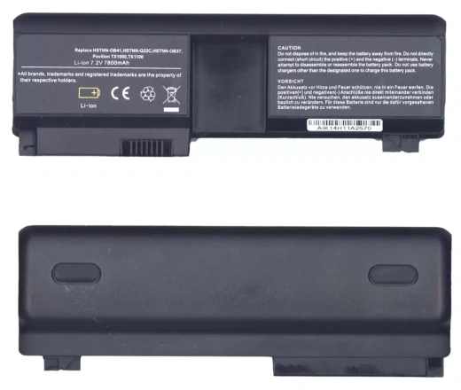 Аккумулятор для ноутбука HP RQ204AA 7800 мАч, 7.2-7.5В 7800 мАч, 7.2-7.5В