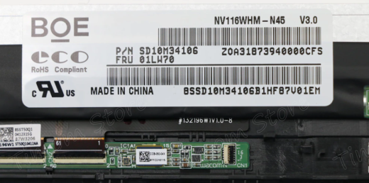 Матрица для Lenovo 11e 5th Gen 20LN 20LM  ThinkPad LCD assembly 1366*768