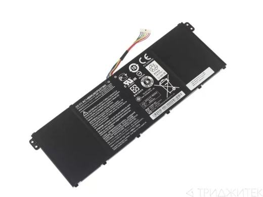 Аккумулятор для ноутбука Acer Aspire E3-111, Chromebook 11 C730, Acer TravelMate B115-M, B115-MP, P236-M, Gateway NE511, NE512, 48Втч, 3220 мАч, 15.2 В, (AC14B8K) (оригинал)