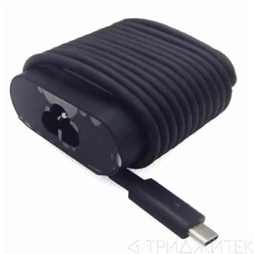 Блок питания (сетевой адаптер) для ноутбуков Dell 45W Type-C, без сетевого кабеля, (4 generation type), (оригинал)
