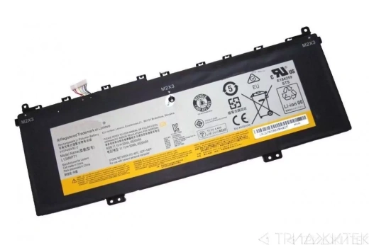 Аккумулятор (акб, батарея) L13S6P71 для ноутбукa Lenovo Yoga 2 13 11.1 В, 4520 мАч (оригинал)
