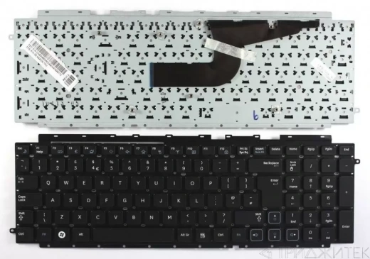 Клавиатура для ноутбука Samsung RC710, черная