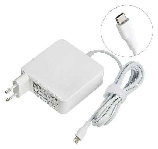 Блок питания для Apple, Asus, Dell, Lenovo, HP 87Вт (USB Type-C)