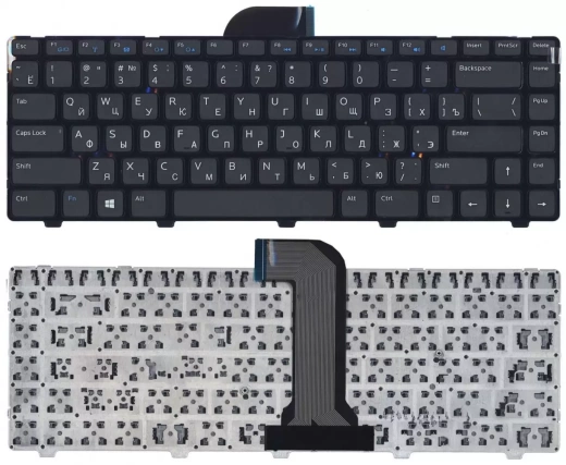 Клавиатура для ноутбука Dell Inspiron 14R, 14, 3421, 5421 (with frame)