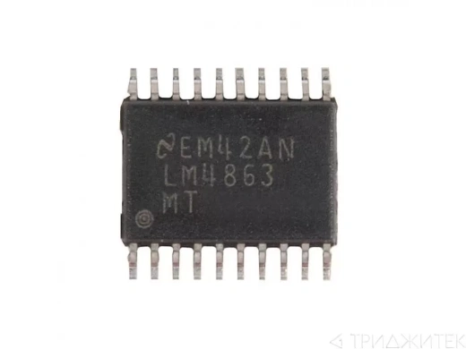 Микросхема LM4863MT