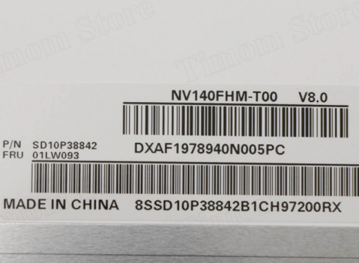Матрица для Lenovo B140HAK01.0 01YN116 01LW092 02DA375 для ThinkPad T470s Touch 