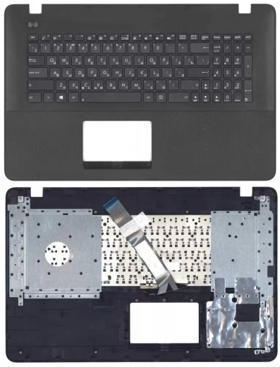 Клавиатура для ноутбука Asus X751 топ-панель черная