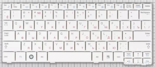 Клавиатура для ноутбука Samsung NF110