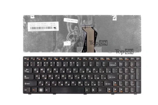 Клавиатура для ноутбука Lenovo Ideapad G580, G580A, B580, B580A, G585, G585A, G780, V580, Z580, Z580A, Z585, Z585A Series TOP-89424