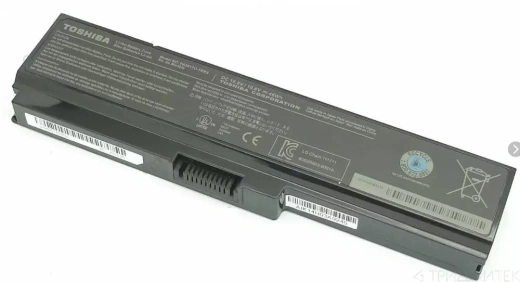 Аккумулятор для ноутбука Toshiba Satellite A660, A665, C600, C650, L630, L635, L640, L650, L670, L700, L770, M500, U400, U500, (PA3634U-1BAS), 4800 мАч, 10.8В (оригинал)