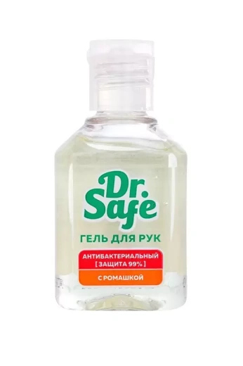 Антибактериальный гель для рук Dr.Safe, 60мл (ромашка)